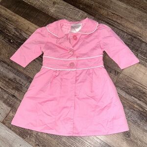 Sugah & Honey Toddler Girls Pink Lightweight Jacket/Coat Sz 3-6 months